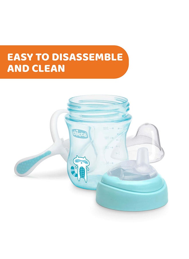 شيكو كوب تدريب على الشرب للأطفال بعمر 4 أشهر وما فوق، بلون أزرق - Image 4