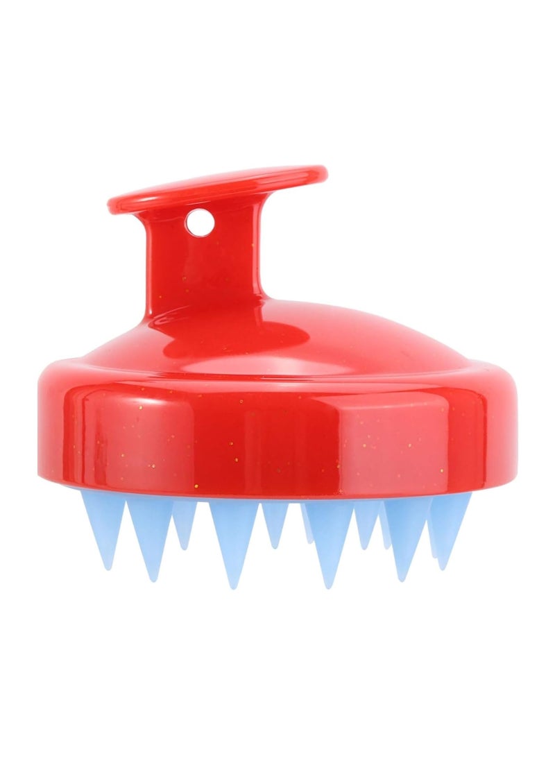 فرشاة شامبو لتدليك فروة الرأس متعدد الألوان - Image 1