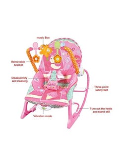 ibaby Infant To Toddler Recliner Portable Foldable Unique Design Vibratonal Rocker For Baby  - Image 5