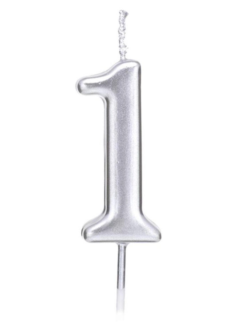 One Happy Birthday Candle 2.5x4.5cm