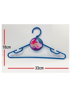 nickelodeon 6-Piece Shimmer And Shine Cloth Hanger Set Blue 33x18cm  - Image 4