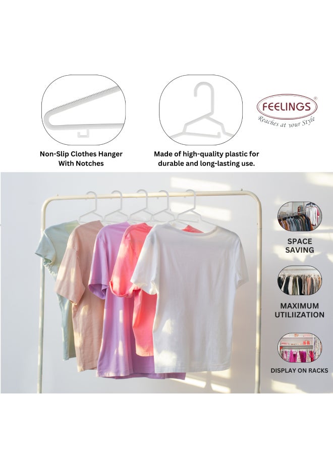 Feelings 5-Piece Hanger Set White  - Image 4
