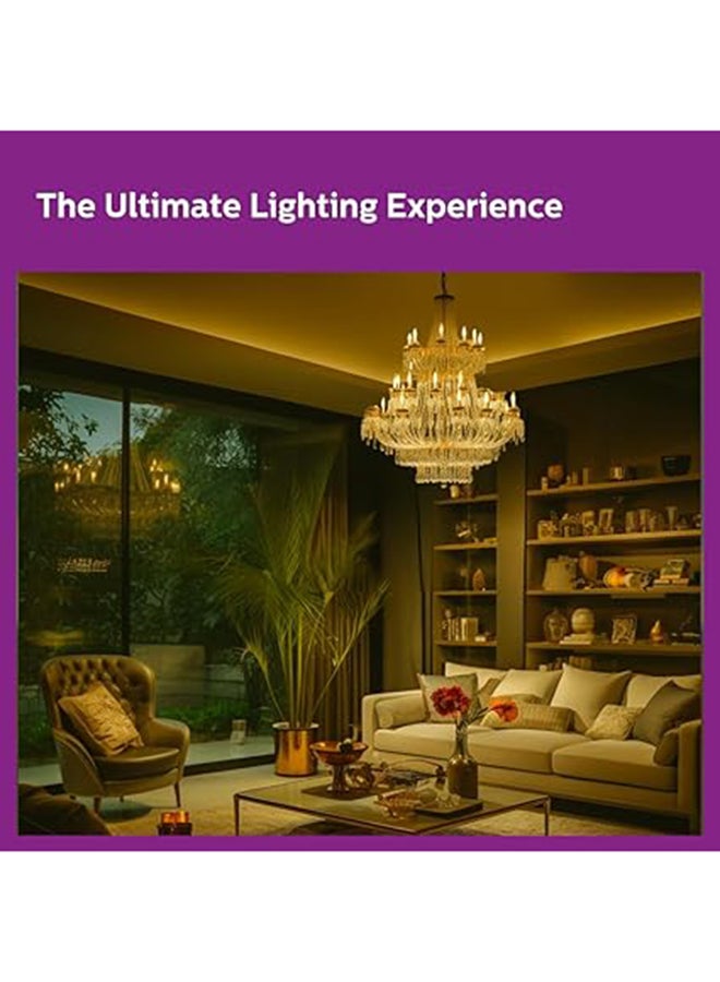 Philips - Led Filament Classic Candle Bulb- 4-40W E14 Capbase- Warm White 1 Year Warranty Warm White 30x100x40mm - Image 1