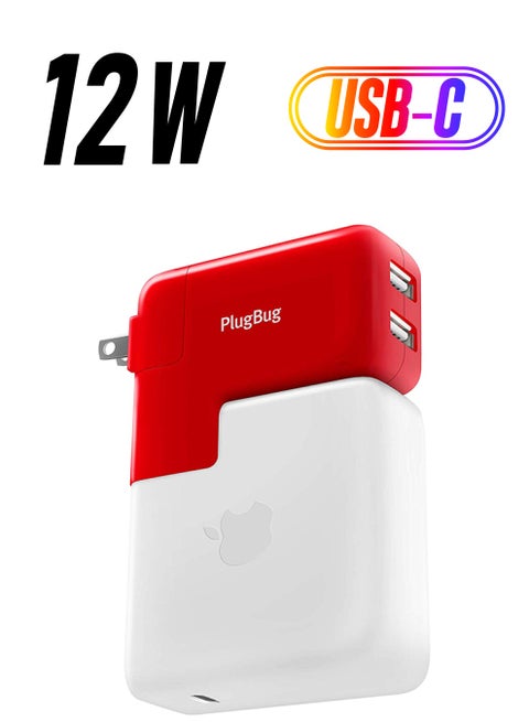 PlugBug Duo For Macbook Red