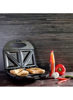 2 Slice Sandwich Maker Toaster OMGM2321, 750W Equipped With Non-Stick Coating And Overheat Protection, Perfect For Making Sandwiches, Bread Toast 750 W OMGM2321 Black - pnsku/N20682111A/45/_/1733653980/442fd395-d86d-48b7-baa4-c7af868dccbd