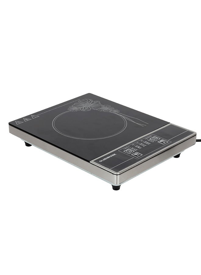 Olsenmark Infrared Cooker OMIC2091M, 2200W Energy Saving Multi Function Single Electric Hob , 5 Power level, Frosted Ceramic Glass Panel, Touch Button Controls, 2 Years Warranty 2200 W OMIC2091M Black  - Image 1