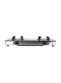Olsenmark 2 Burner Glass Top Gas Stove Cooktop OMK2225 Black  - Image 4