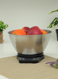 Olsenmark Olsenmark Kitchen Scale- OMKS2324, 5KG capacity, Auto Zero, Auto Off and Tare Function, 2XAAA Batteries; Low Power Consumption; Low Battery Indicator, Units: grams, lb, oz, and ml Black/Grey  - Image 5