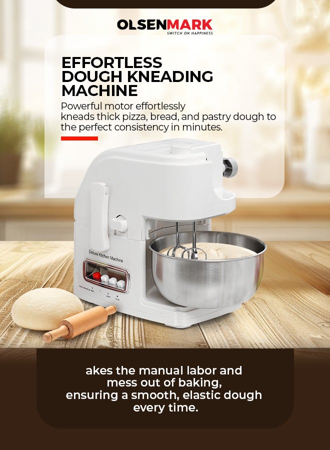 أولسنمارك معالج طعام 10 في 1 سرعتين OMSB2235 أبيض - Image 5