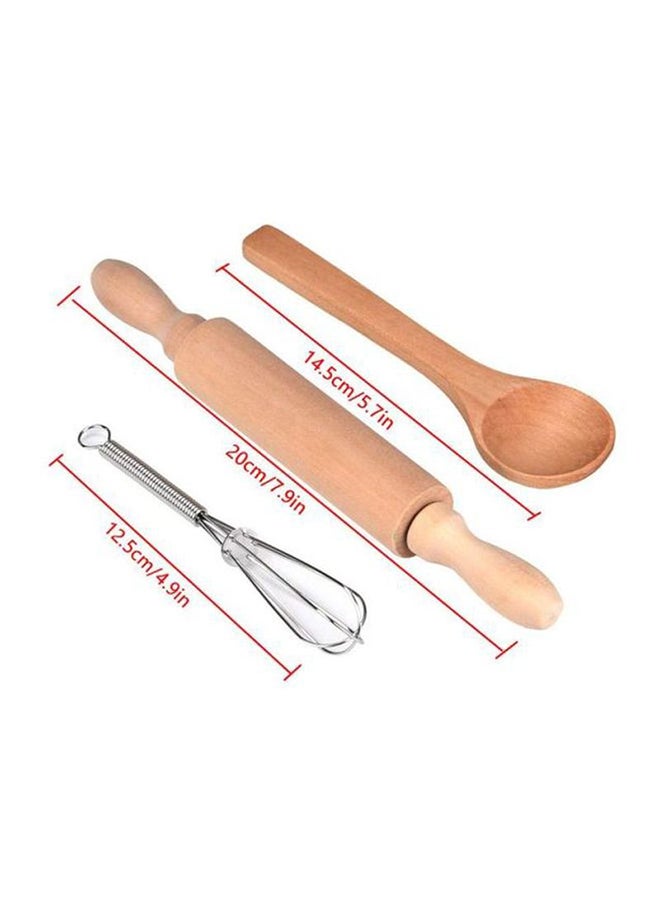 CYTHERIA 11-Piece Chef Role Play Set With Dress Up Costume And Pretend Kitchen Accessories - Image 4