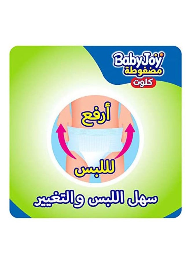 BabyJoy Compressed Culotte Pants Diaper, Size 5, Junior, 12-18 Kg, Jumbo Box, 72 Diapers - Image 4