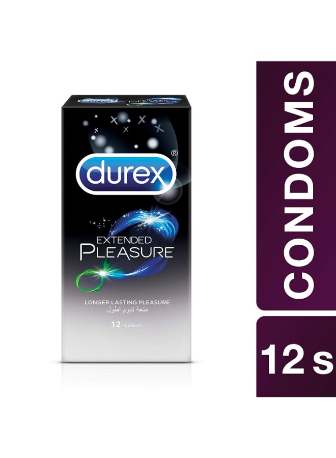 Durex - Extended Pleasure 12 Condoms - Image 1
