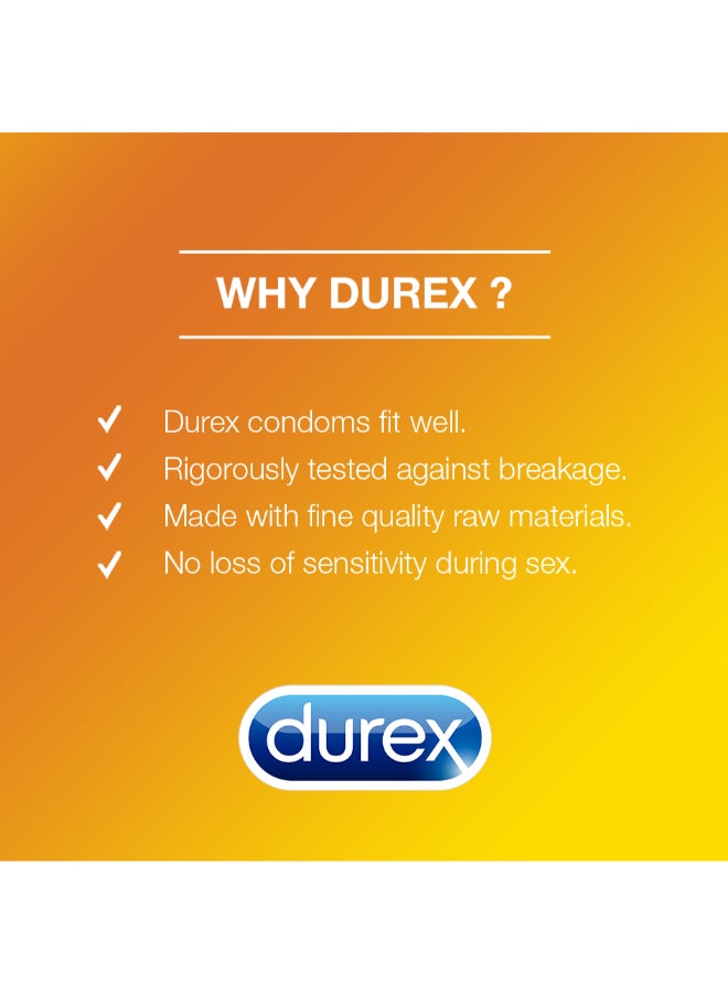 Durex - Coloured And Flavoured Condoms For Men 6 Pieces - Image 1