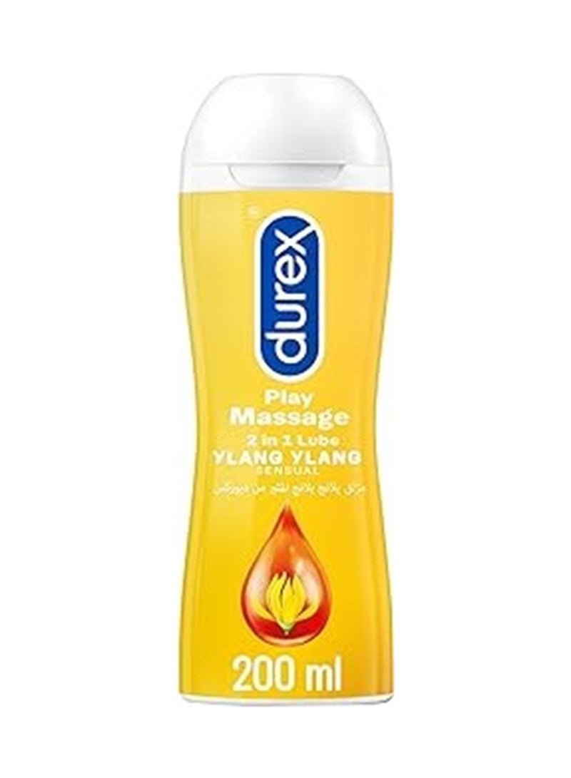 Durex - Play Massage 2 In 1 Lubricant, Sensual, Ylang Assorted 200ml - Image 1
