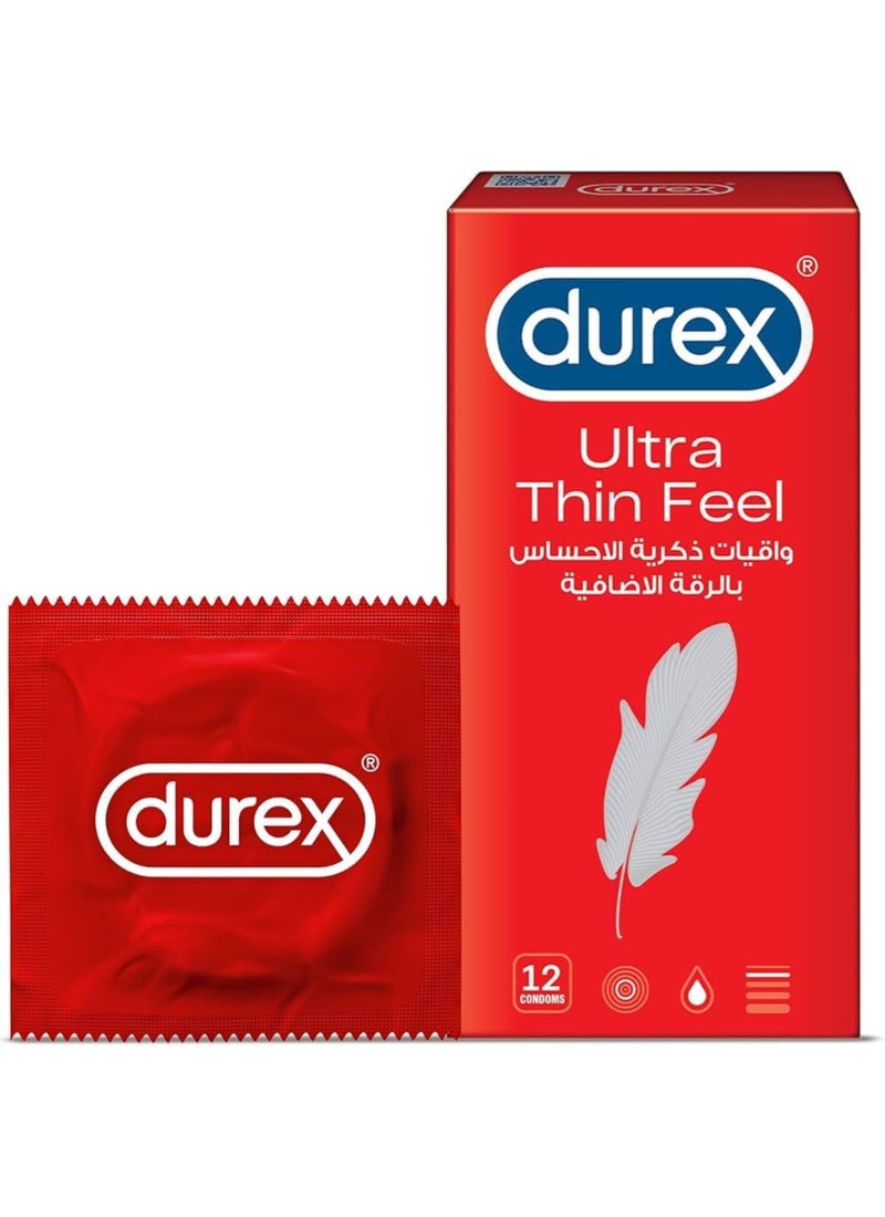 دوريكس واقيات ذكرية رفيعة للغاية للرجال 12 قطعة - Image 1