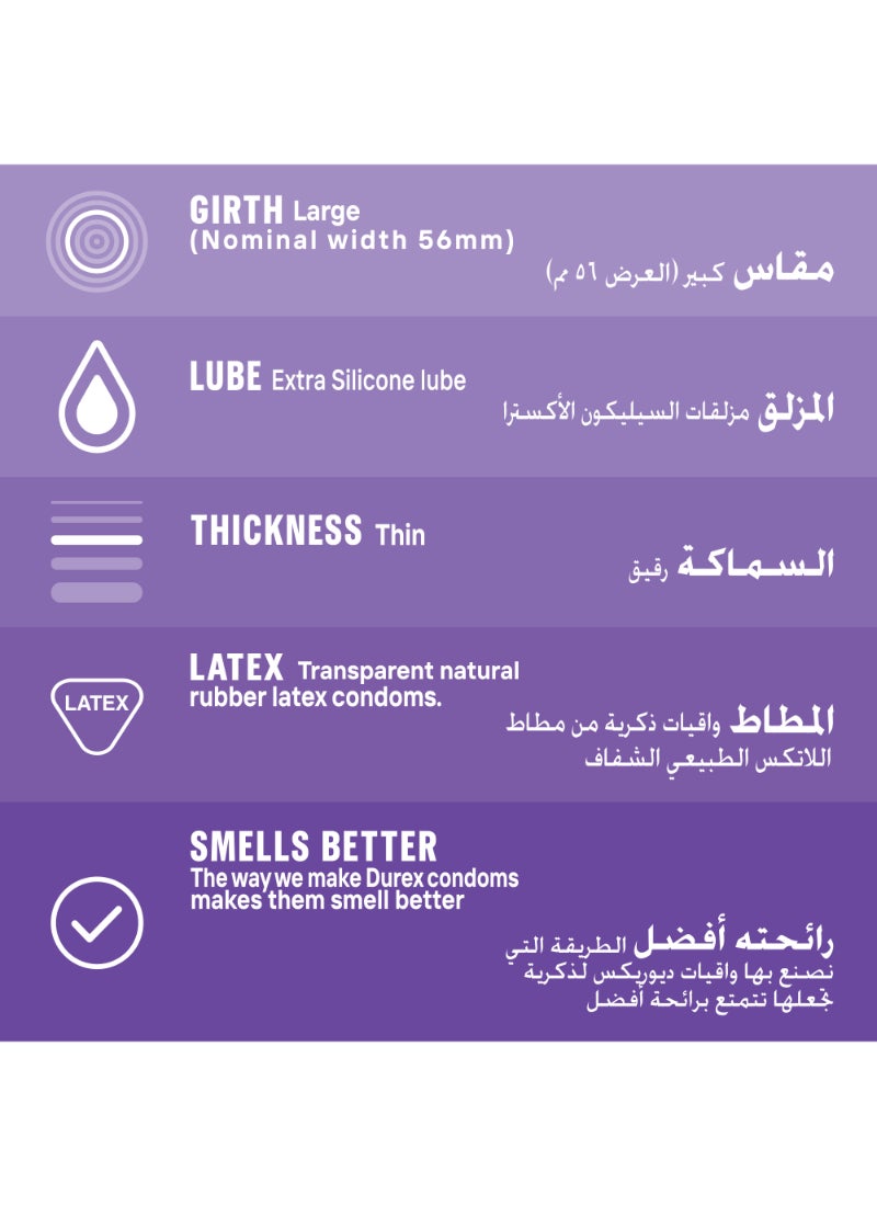 Durex Feel Smooth Condom - Pack Of 12  - Image 2