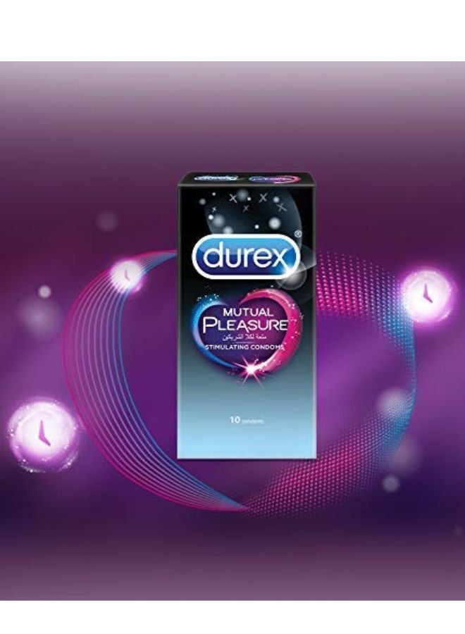 Durex - Mutual Pleasure Condom 10 Pieces - Image 1