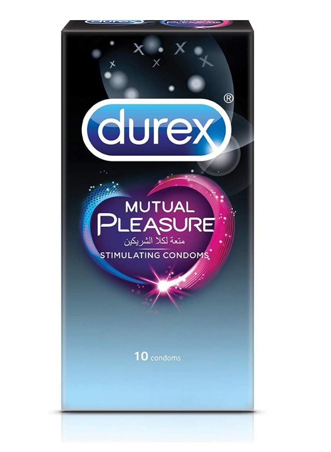 Durex - Mutual Pleasure Condom 10 Pieces - Image 1