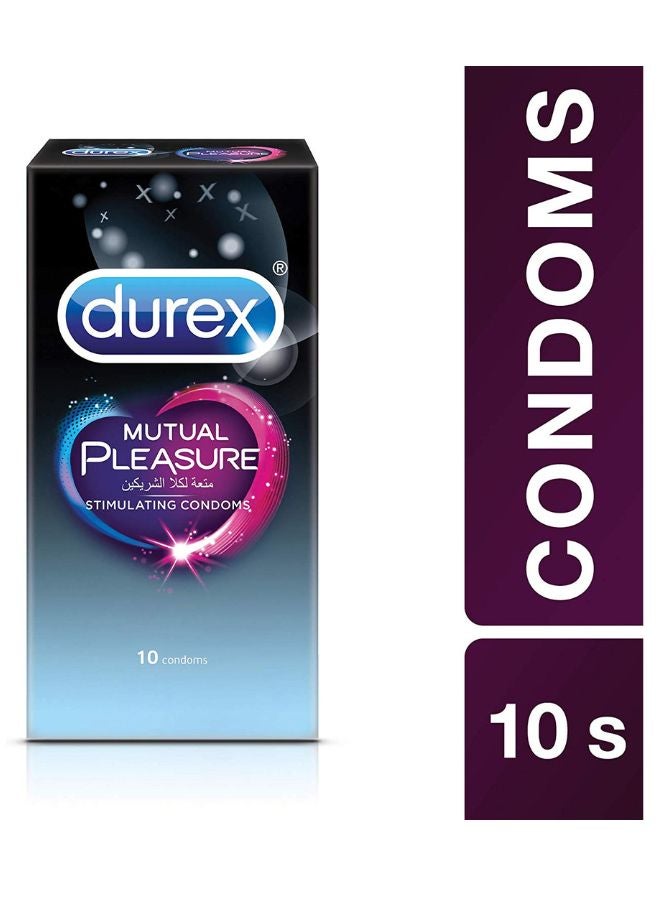Durex - Mutual Pleasure Condom 10 Pieces - Image 1