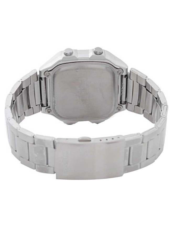 كاسيو ساعة يد رقمية ومقاومة للماء طراز AE-1200WHD-1A - قياس 42 مم - لون فضي للرجال - Image 3