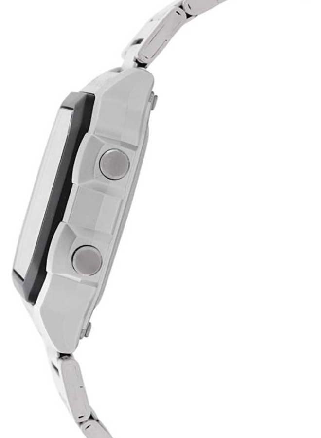 كاسيو ساعة يد رقمية ومقاومة للماء طراز AE-1200WHD-1A - قياس 42 مم - لون فضي للرجال - Image 4