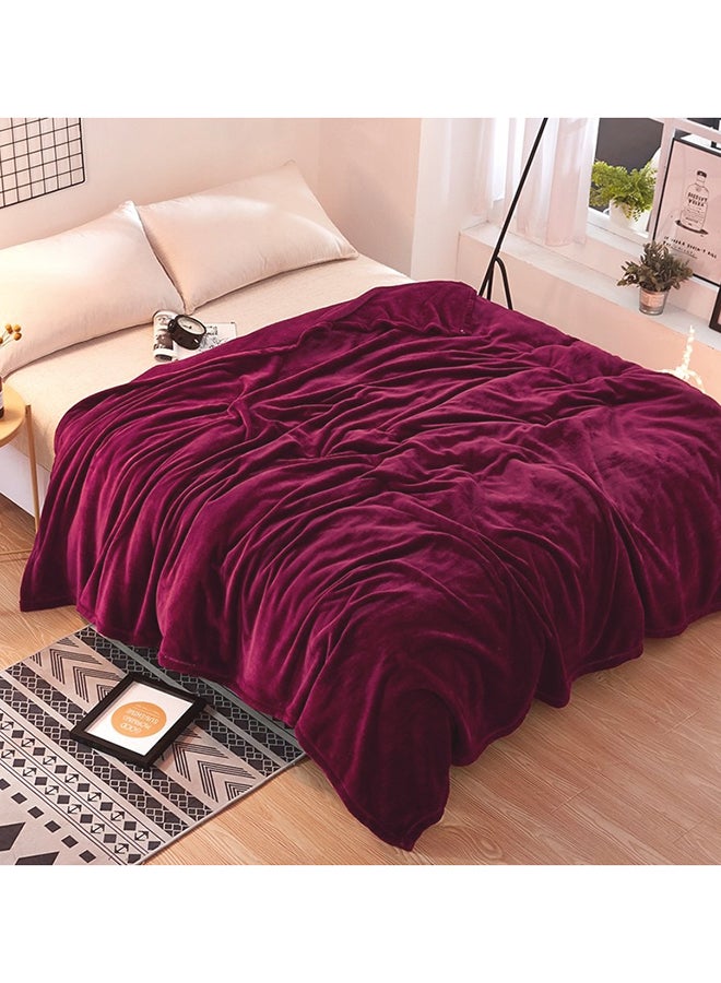 فابينني بطانية سرير مفرد سادة خفيفة الوزن وناعمة للغاية - Image 2