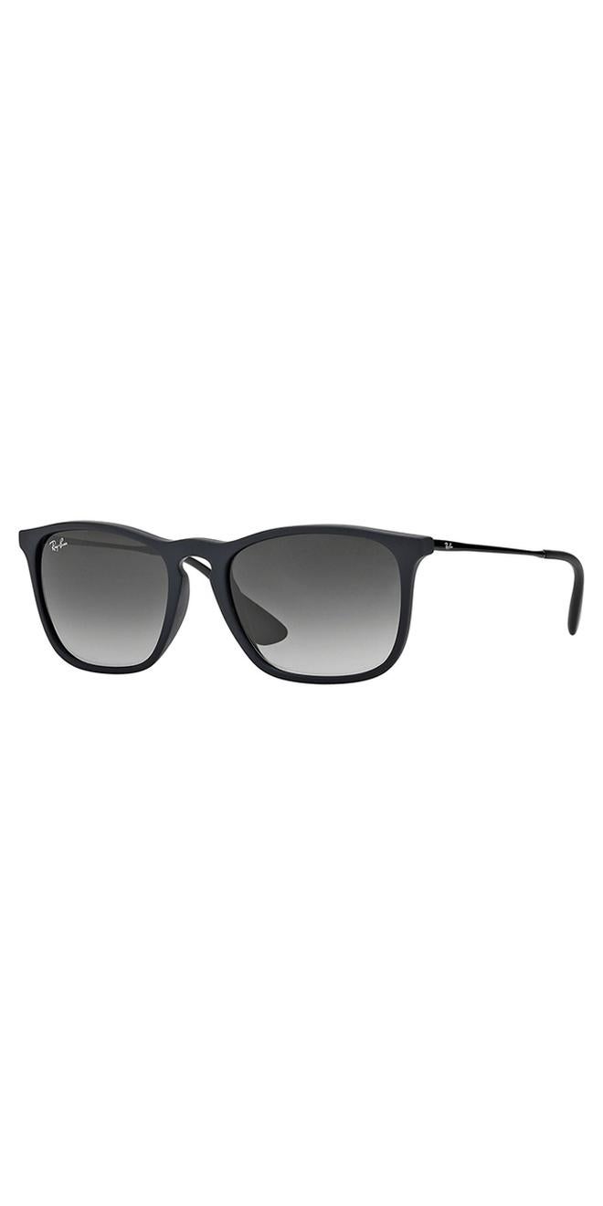 Ray-Ban Men's Full Rim Square Sunglasses - RB4187F 622/8G - Lens Size: 54 mm - Black - Image 1