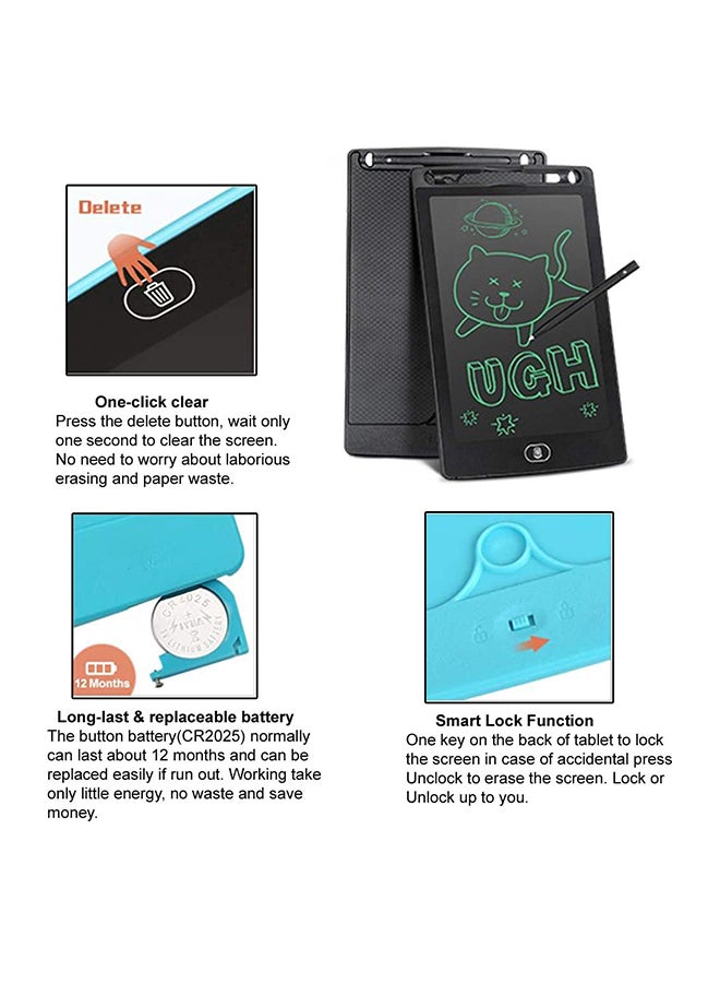 8.5-Inch Portable Lcd Writing Tablet Eco Friendly And No Radiation Protect Eyes 23x15.9x1.2cm - Image 5