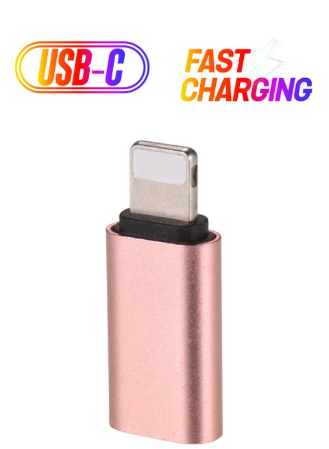 Generic Type-C USB-C Female to Lightning Male Converter Charging