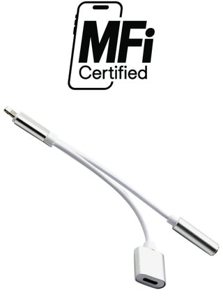 2-In-1 Lightning Adapter With Dual Lightning Audio And Charging Splitter Cable Silver - pnsku/N20858833A/45/_/1738233157/af4c41a6-97cc-47b8-8997-d8ebf7d93836