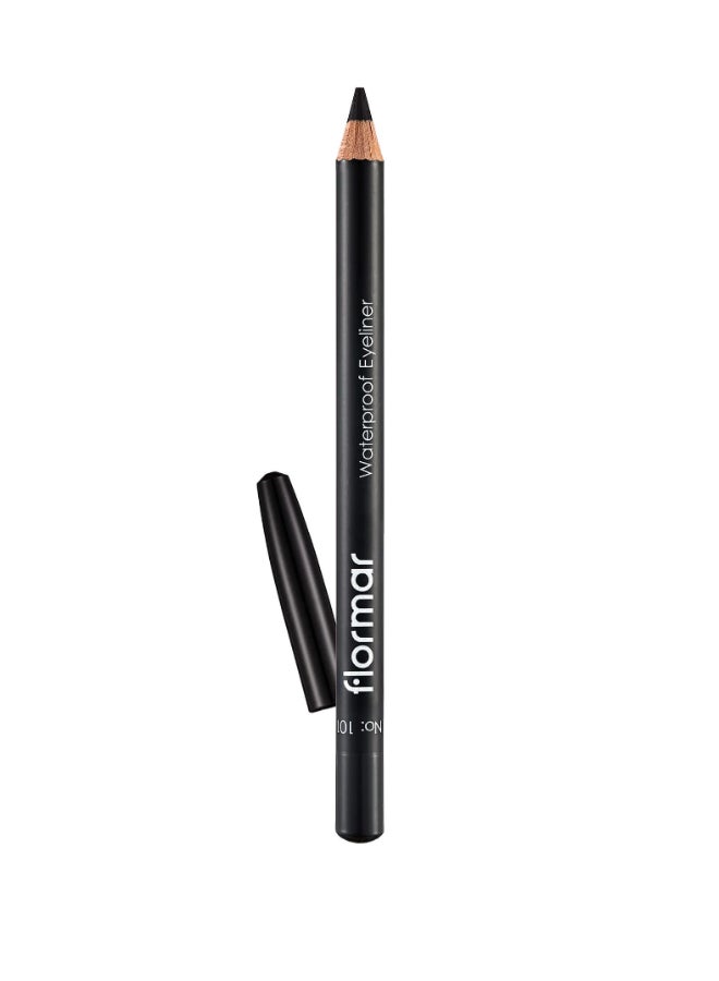 flormar Eyeliner Pencil Waterproof #101 101 Black Ice - Image 1