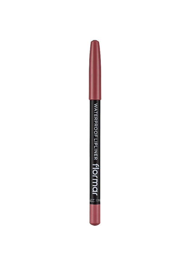 flormar Waterproof Lipliner – 229 Tender Cream – Blendable, Long-Wear, Waterproof, Precise Tip, Smooth 229 Tender Cream - Image 3