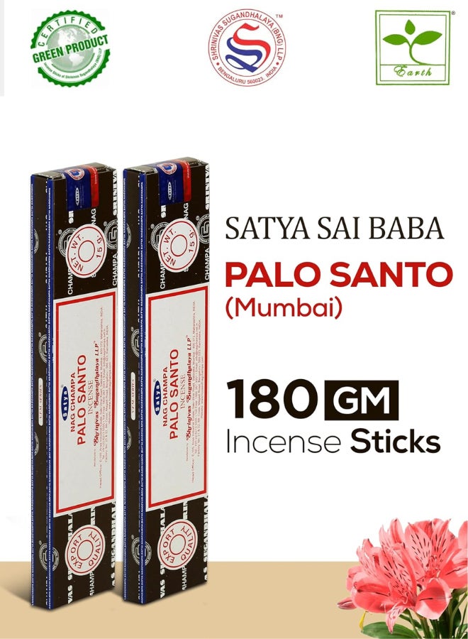 Satya Nag Champa Palo Santo Incense Sticks 12Packs X 15Grams 1 - Image 3