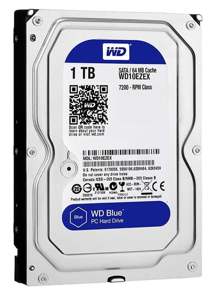 WD SATA Hard Disk Drive For Desktop Silver - Image 1