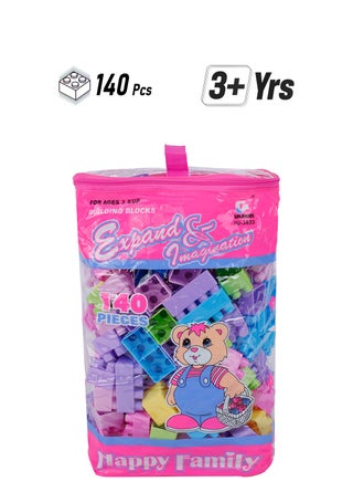 140-Piece Multicolored Rectangular Building Blocks Set With Storage Bag 140 - pnsku/N20880145A/45/_/1749117334/45cd5191-aae4-4b22-981c-d5309fc800c1