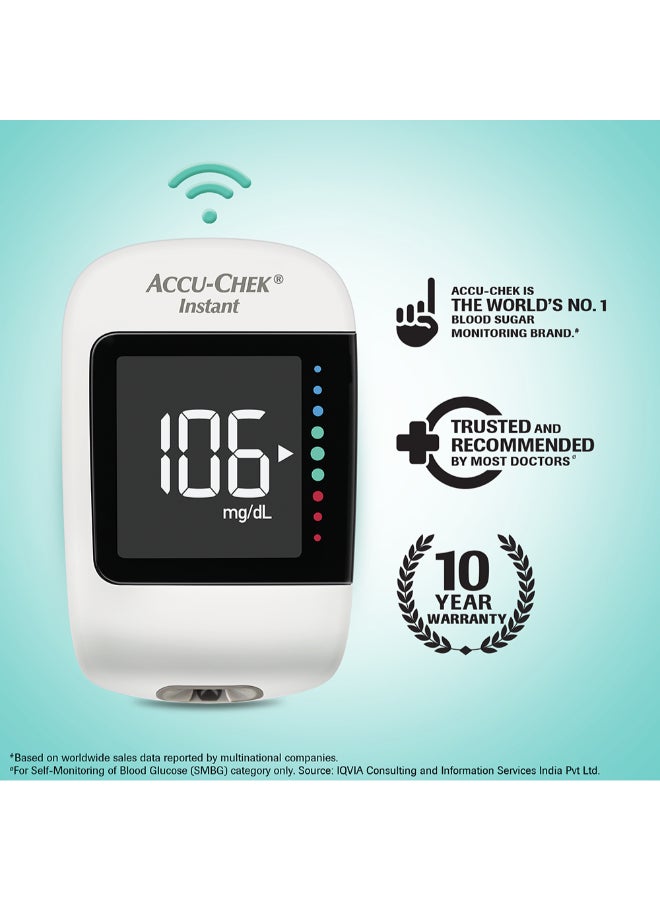 ACCU-CHEK - Instant Blood Glucose Monitoring Kit - Image 1