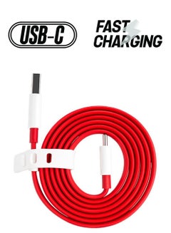 OnePlus Type-C USB Cable Red  - Image 1