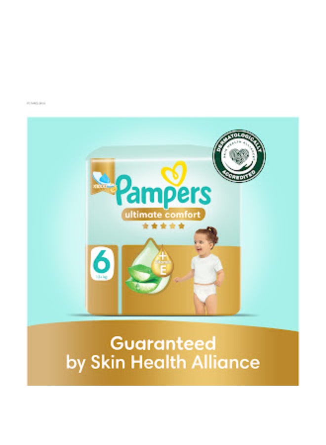 Pampers - Premium Care Taped Diapers Size 6 Mega Box 60 Count - Image 1