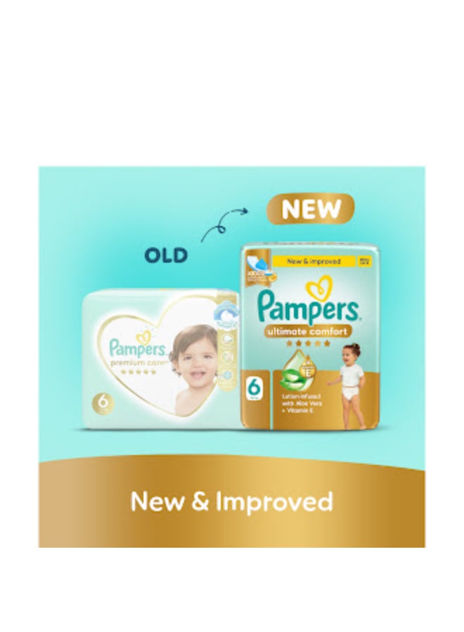 Pampers - Premium Care Taped Diapers Size 6 Mega Box 60 Count - Image 1