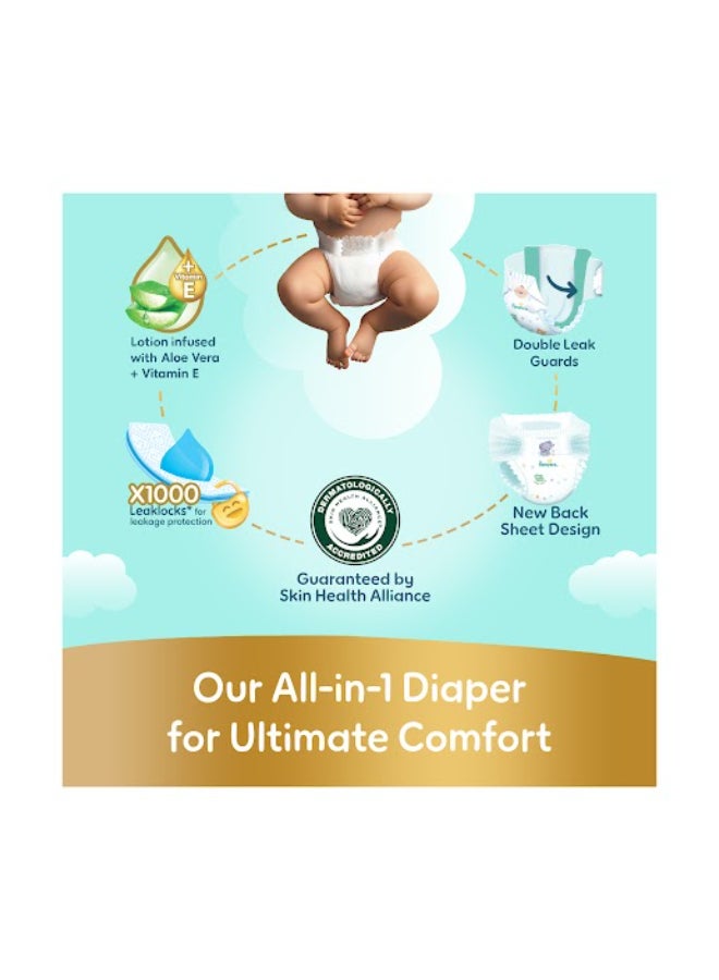 Pampers - Premium Care Taped Diapers Size 6 Mega Box 60 Count - Image 1