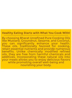 Bharat Pure Mustard Oil 1Liters  - Image 3