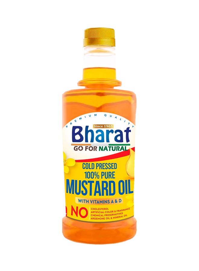 Bharat Pure Mustard Oil 1Liters  - Image 1