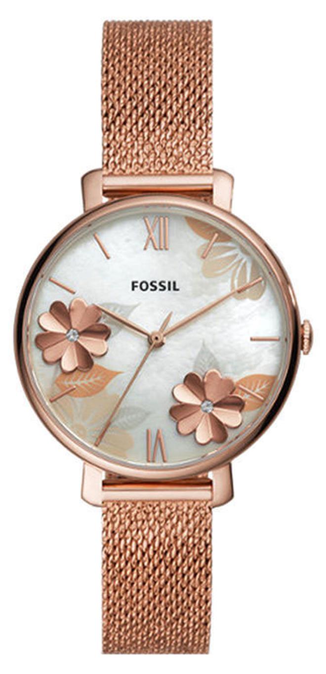 FOSSIL Women's Jacqueline Analog Watch ES4534 - 36 mm - Rose Gold - Image 1