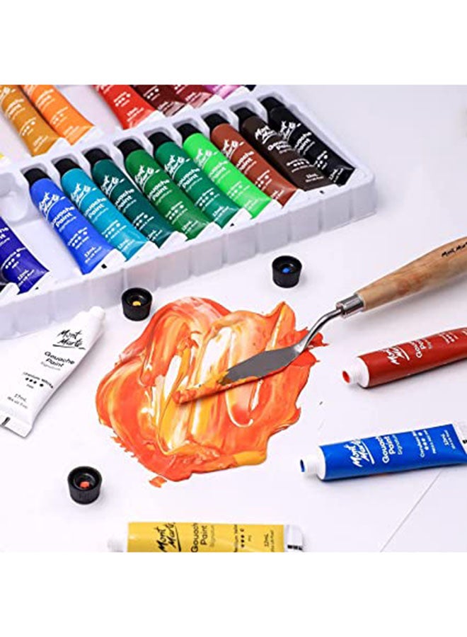 Mont Marte 24-Piece Acrylic Paint Set 24x12ml Multicolour - Image 3