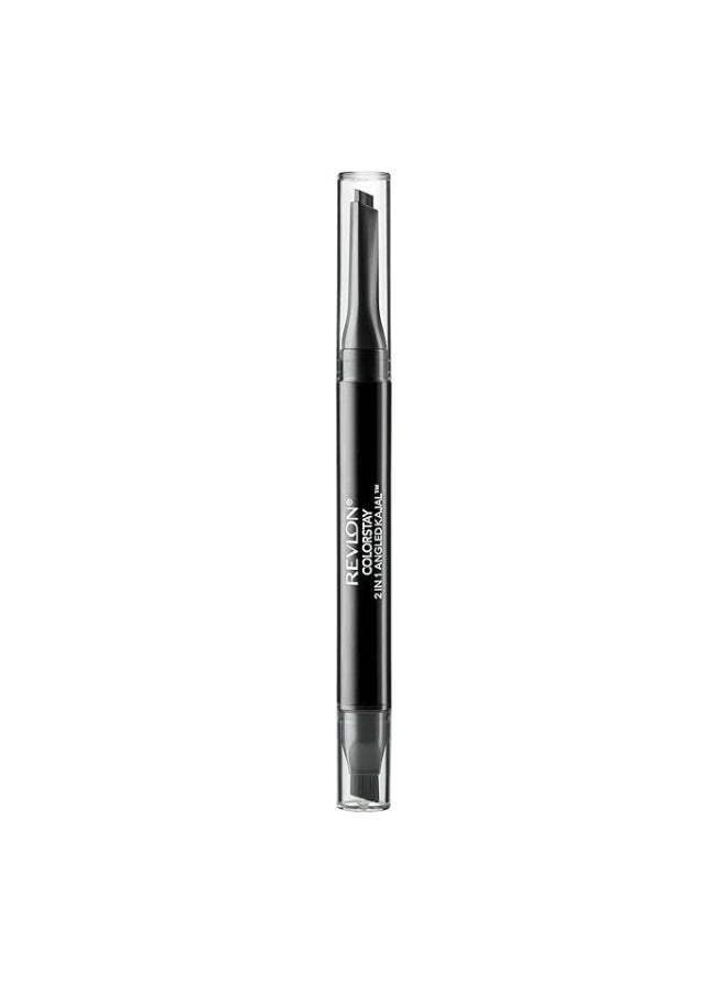 Revlon 2-In-1 Angled Kajal Eyeliner Onyx 101  - Image 3