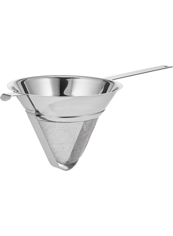 راج مصفاة مخروطية بشبكة رفيعة فضي 21.5x19سم - Image 1