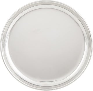 Raj Steel Thali Plate - 185 cm, CP0008 - Dinner Plate , Serving Plate , Mithai Plate, RICE PLATE Silver 18.5cm - view 2