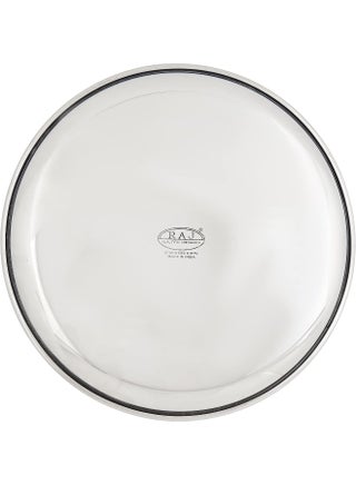 Raj Steel Thali Plate - 185 cm, CP0008 - Dinner Plate , Serving Plate , Mithai Plate, RICE PLATE Silver 18.5cm - view 3