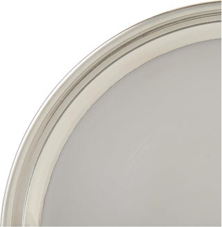 Raj Steel Thali Plate - 21 cm, CP0009 - Dinner Plate, Serving Plate, Mithai Plate, RICE PLATE Silver 21cm - view 4