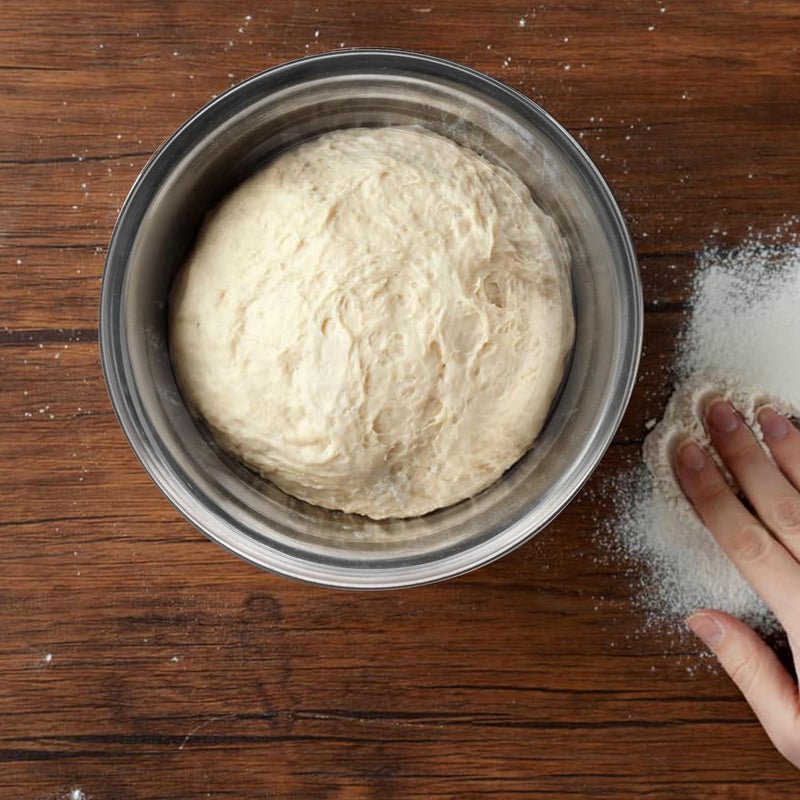 Raj Stainless Steel Serving Bowls, 12 cm, MV06.5, Curry Bowl, Salad Bowl, Side Bowl, Dessert Bowl Silver 12x5cm - Image 4
